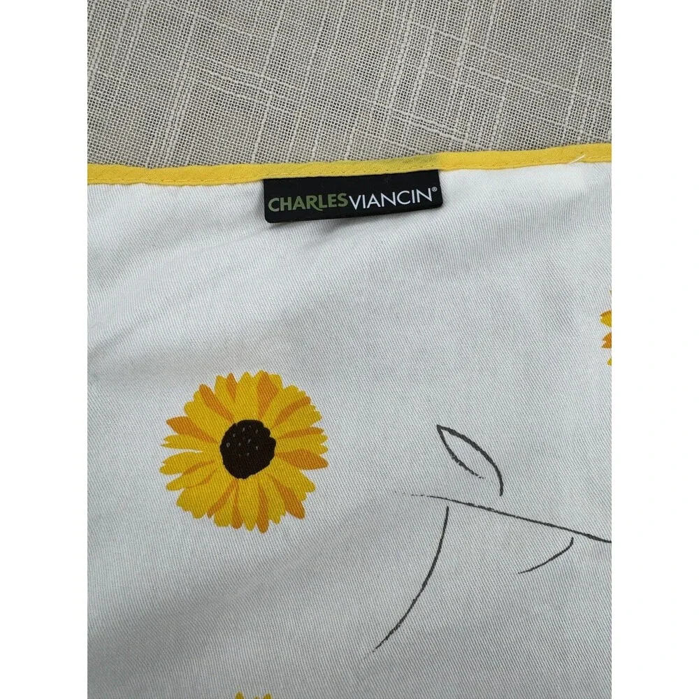 Sunflowers Kitchen Oven Mitt Hand Towel Floral  Silicone Pot Holder